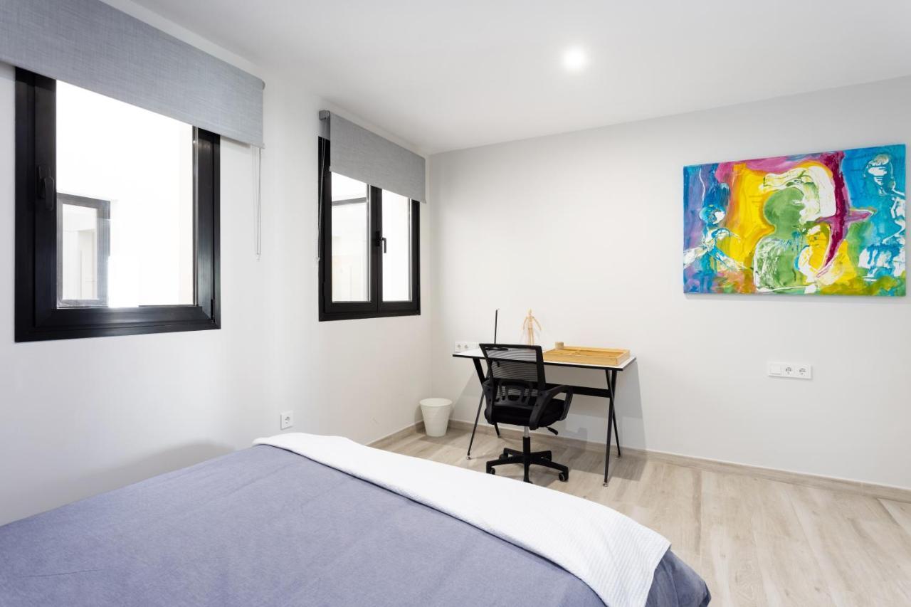 New 140M2 Loft-Style Flat At Town Heart, 3 Beaches Close Casa Leon El Médano Екстериор снимка